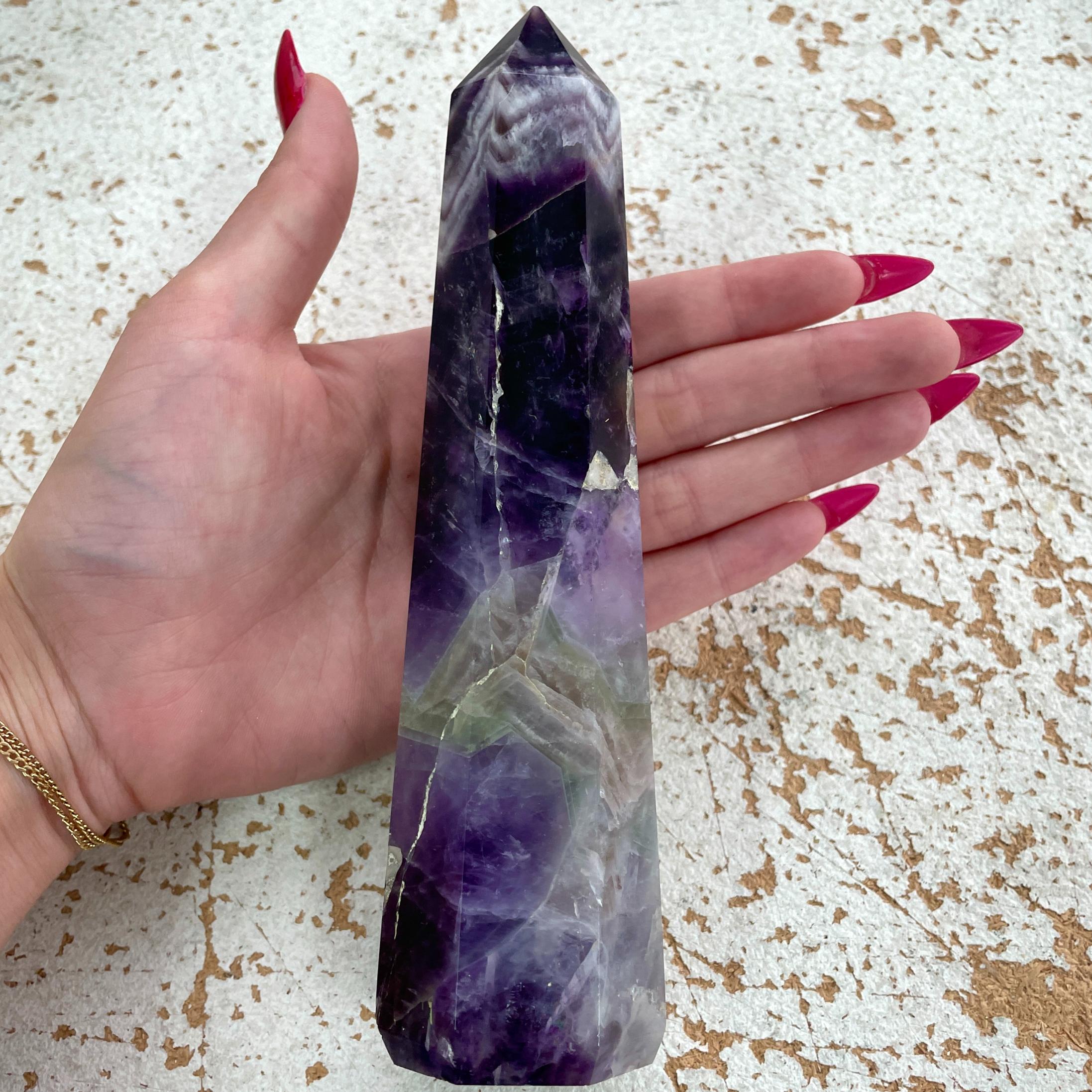 Amethyst Chevron Generator - LRG 18cm Amethyst Chevron Generator - LRG 18cm